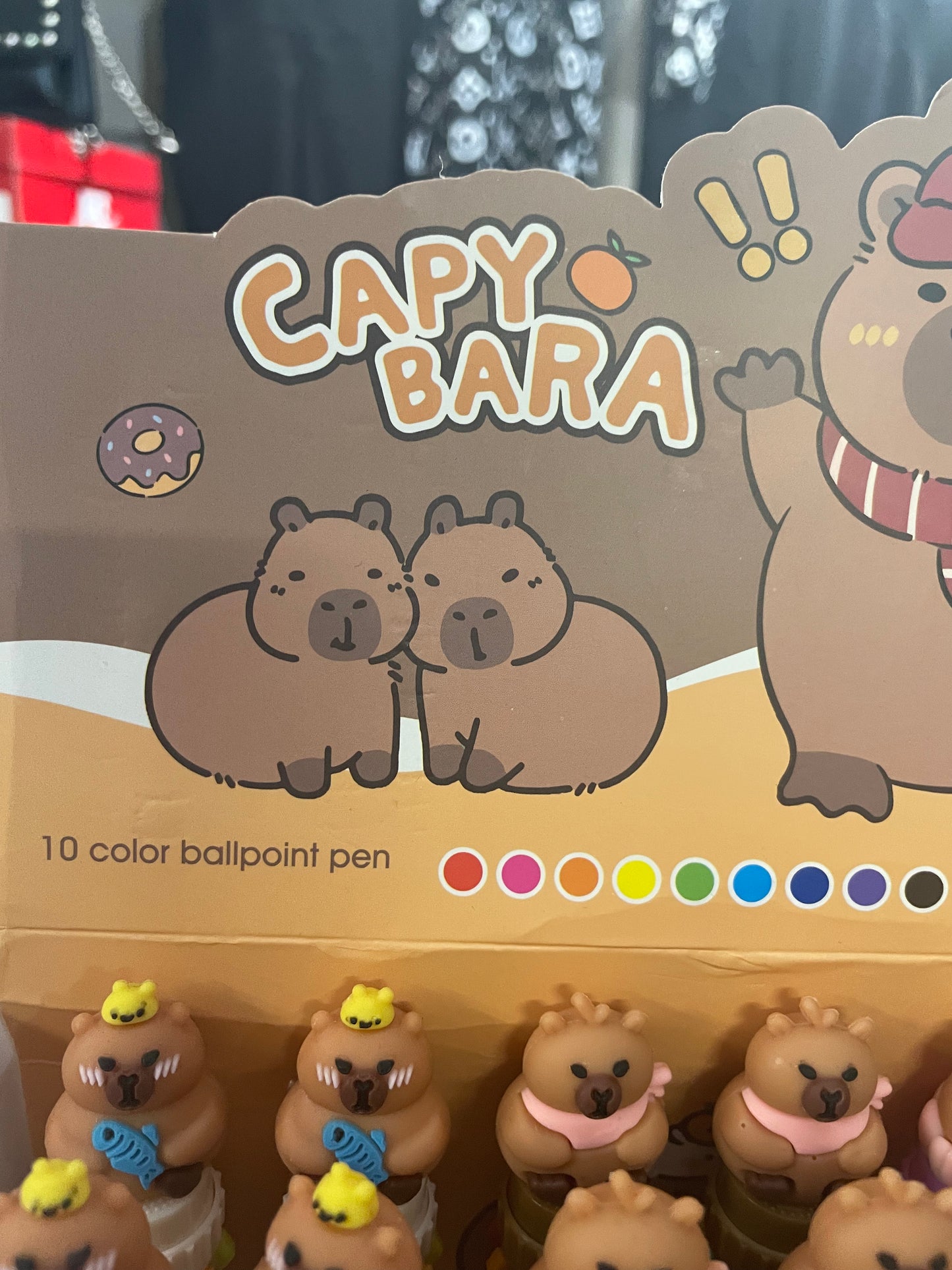 capybara ballpoint pens