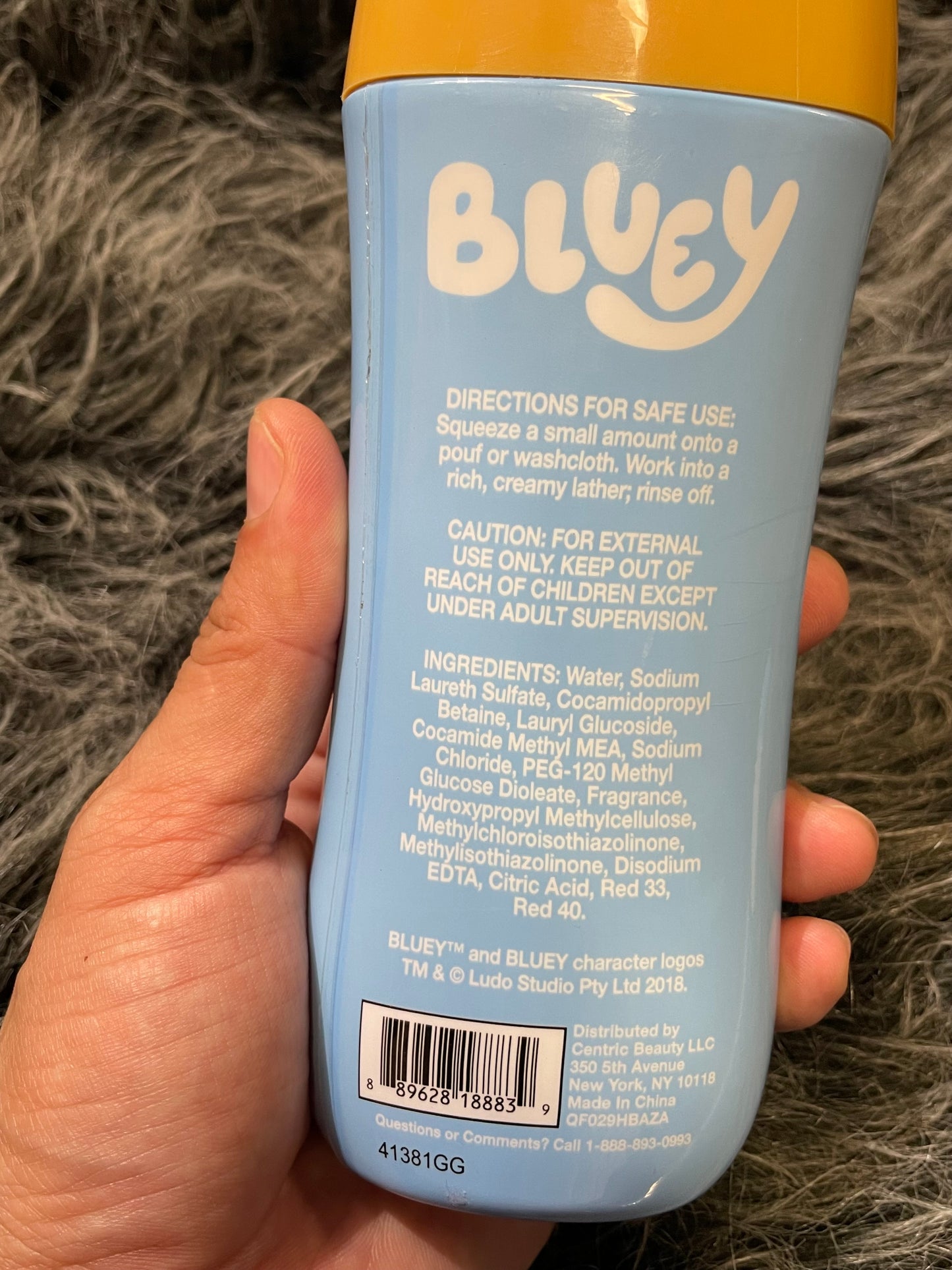 Kids body wash