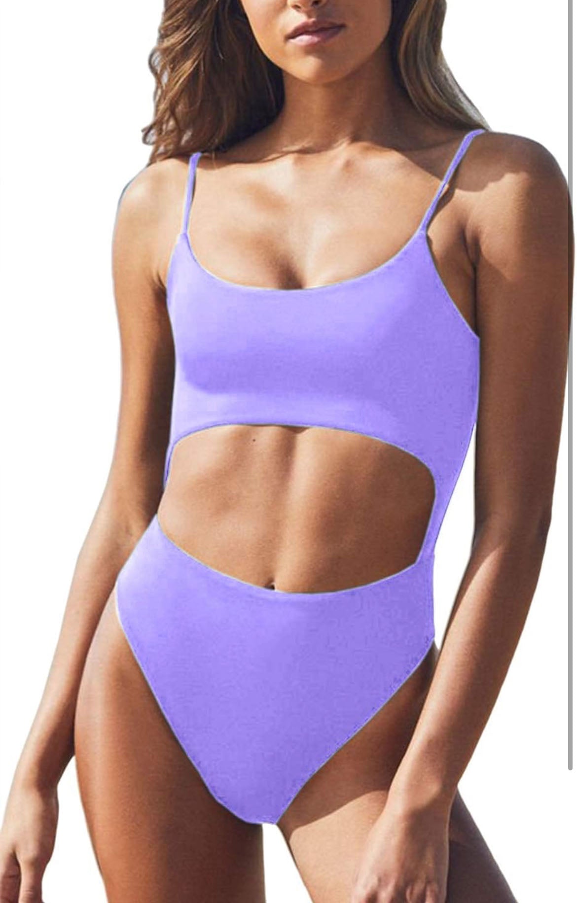 Lace Back Swimming Suit LARGE