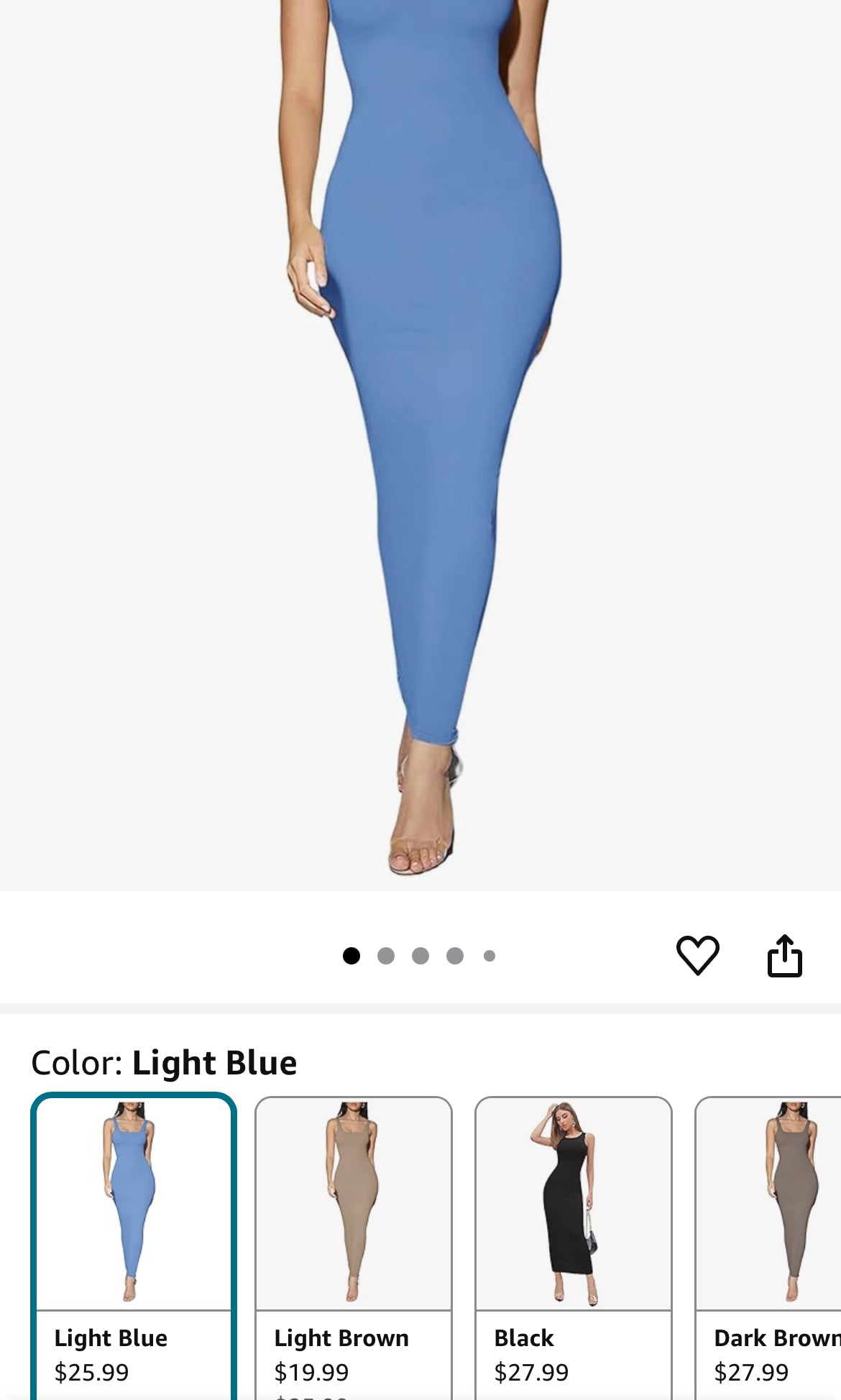 Sleeveless Long Dress LARGE
