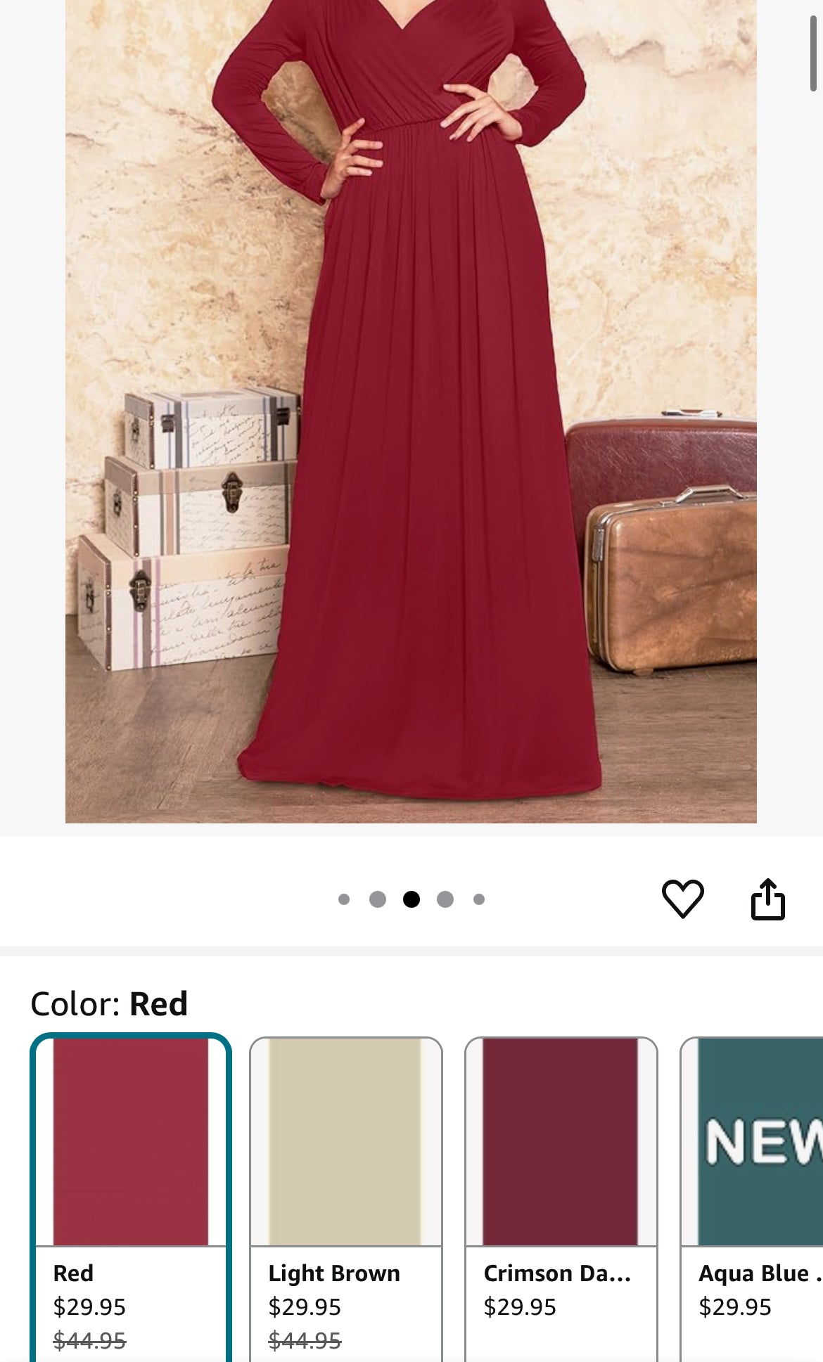 Long Sleeve Elegant Maxi Dress 3XL