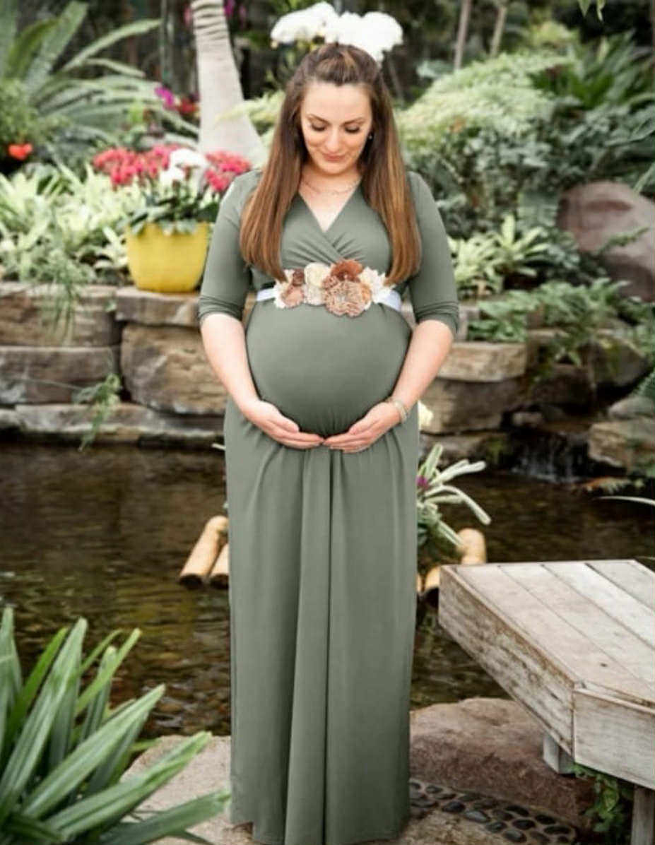 maternity maxi dress XL