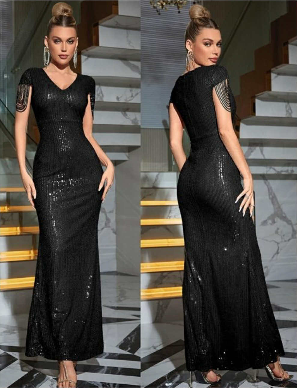 long dress size SM