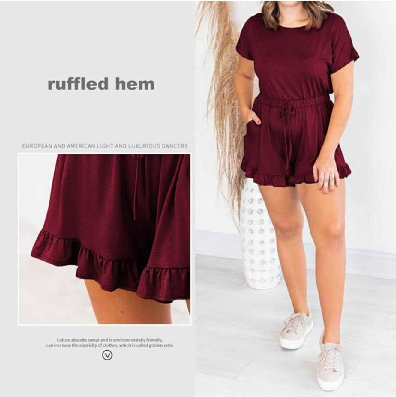 summer romper LARGE