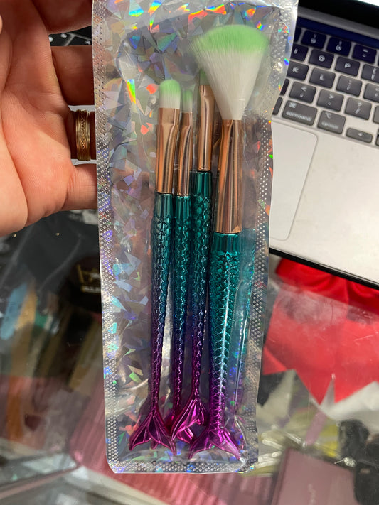 mermaid brushes