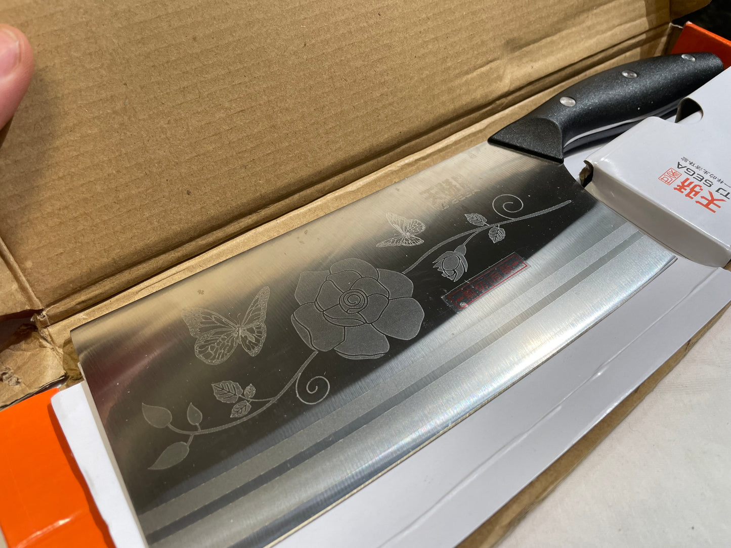 Meat cleaver knife