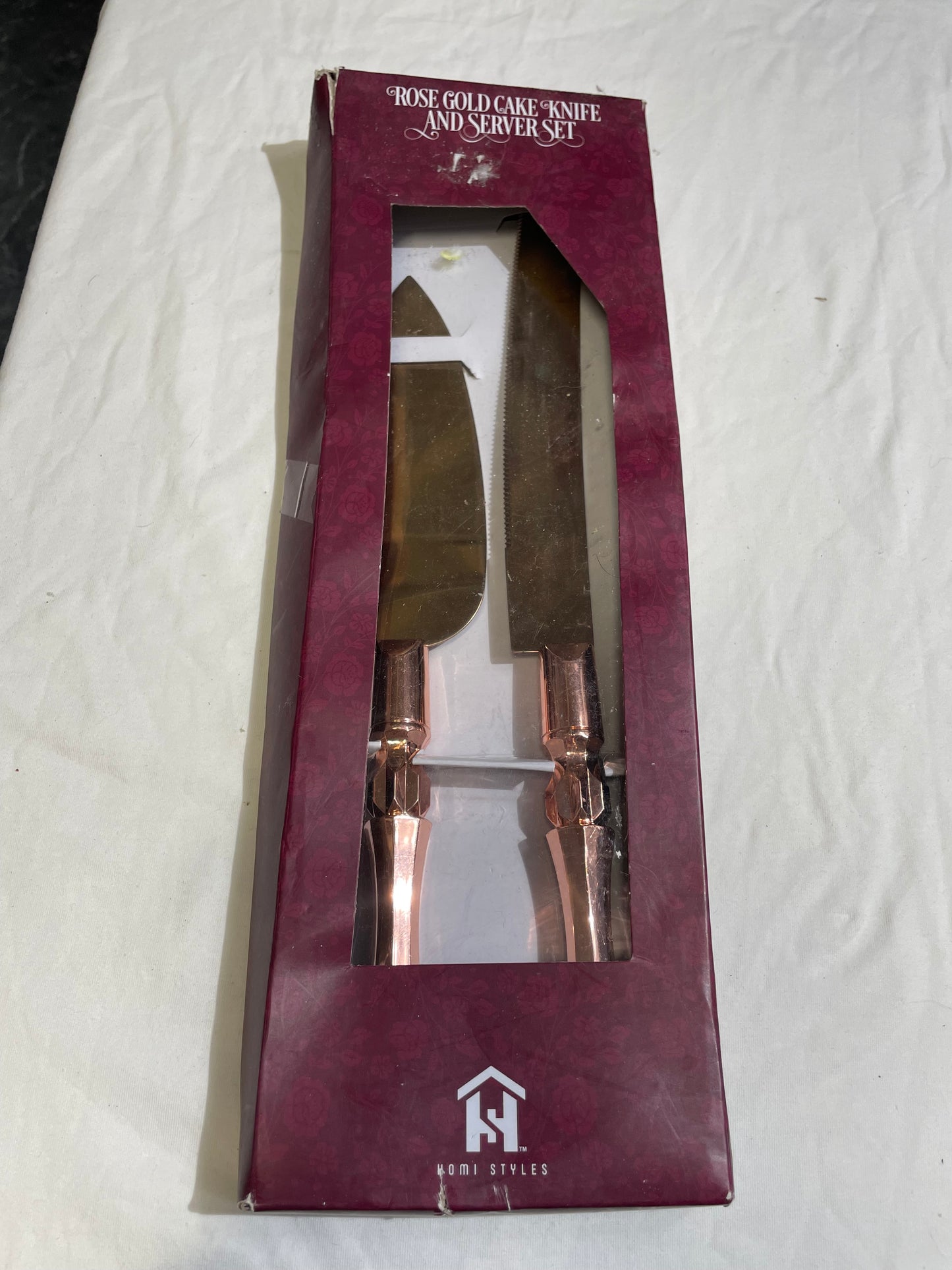 Cake knife & server set