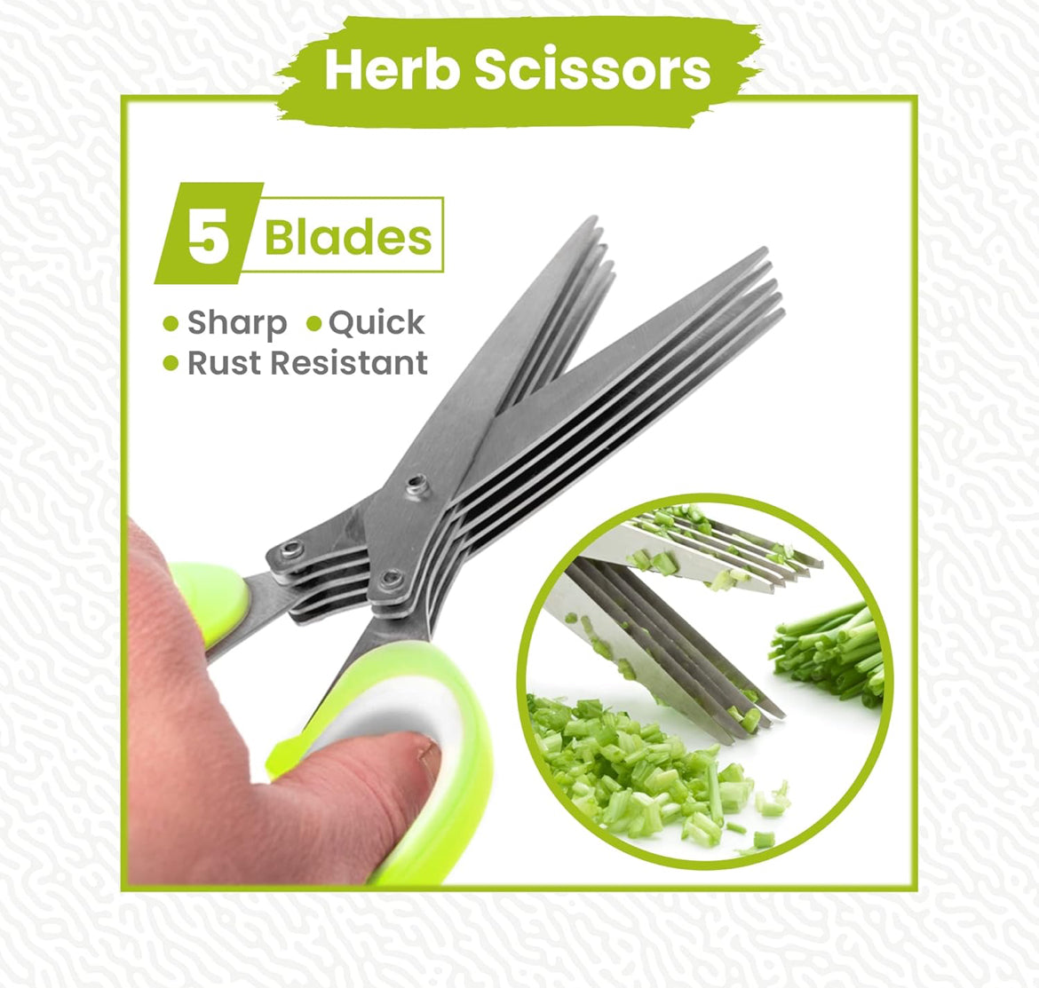 Herb scissors