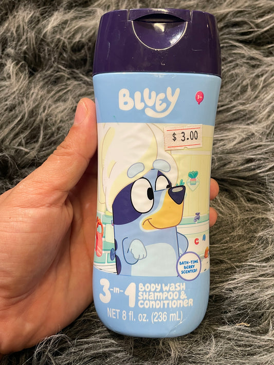 3 in 1 body wash bluey