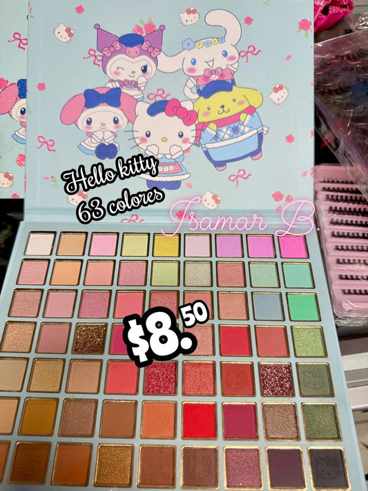 Hello kitty eyeshadow 63 colors