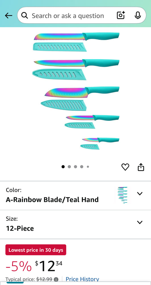 6 piece kitchen knife sets