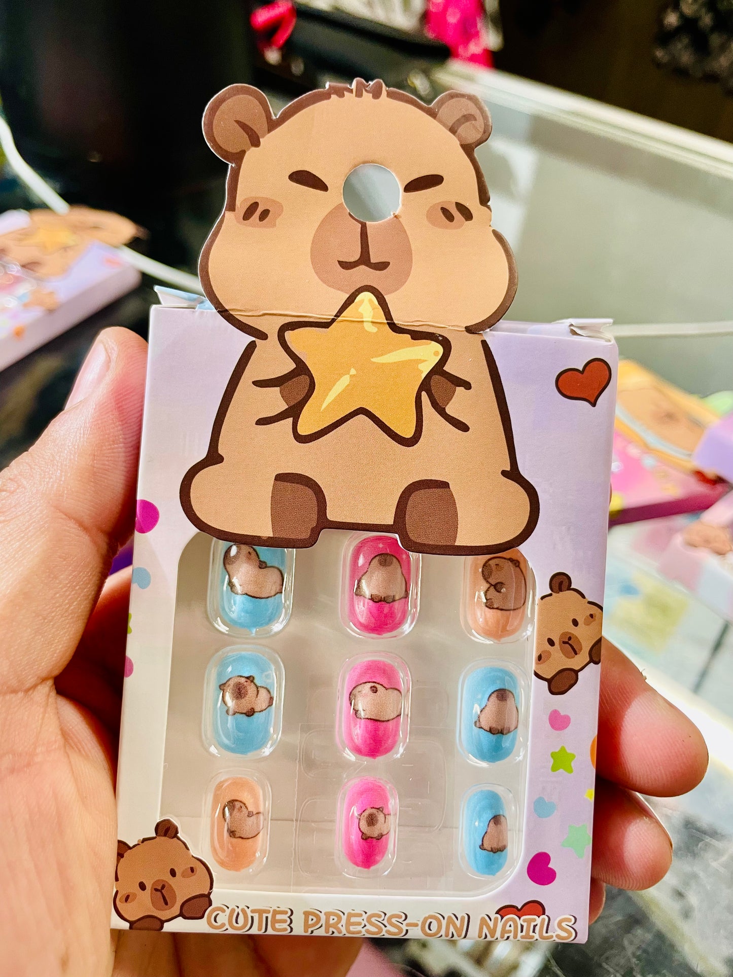 capybara press on nails