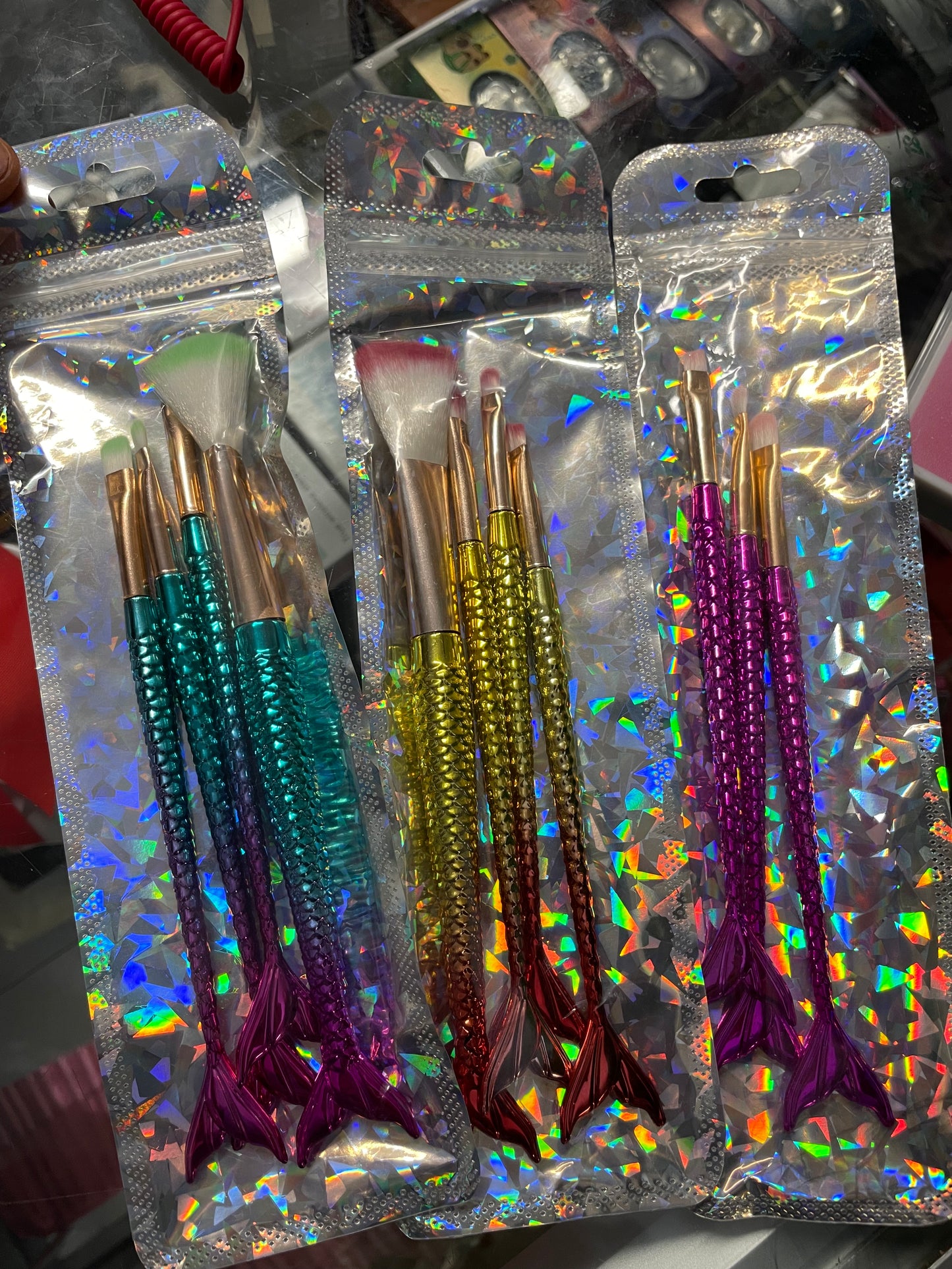 mermaid brushes