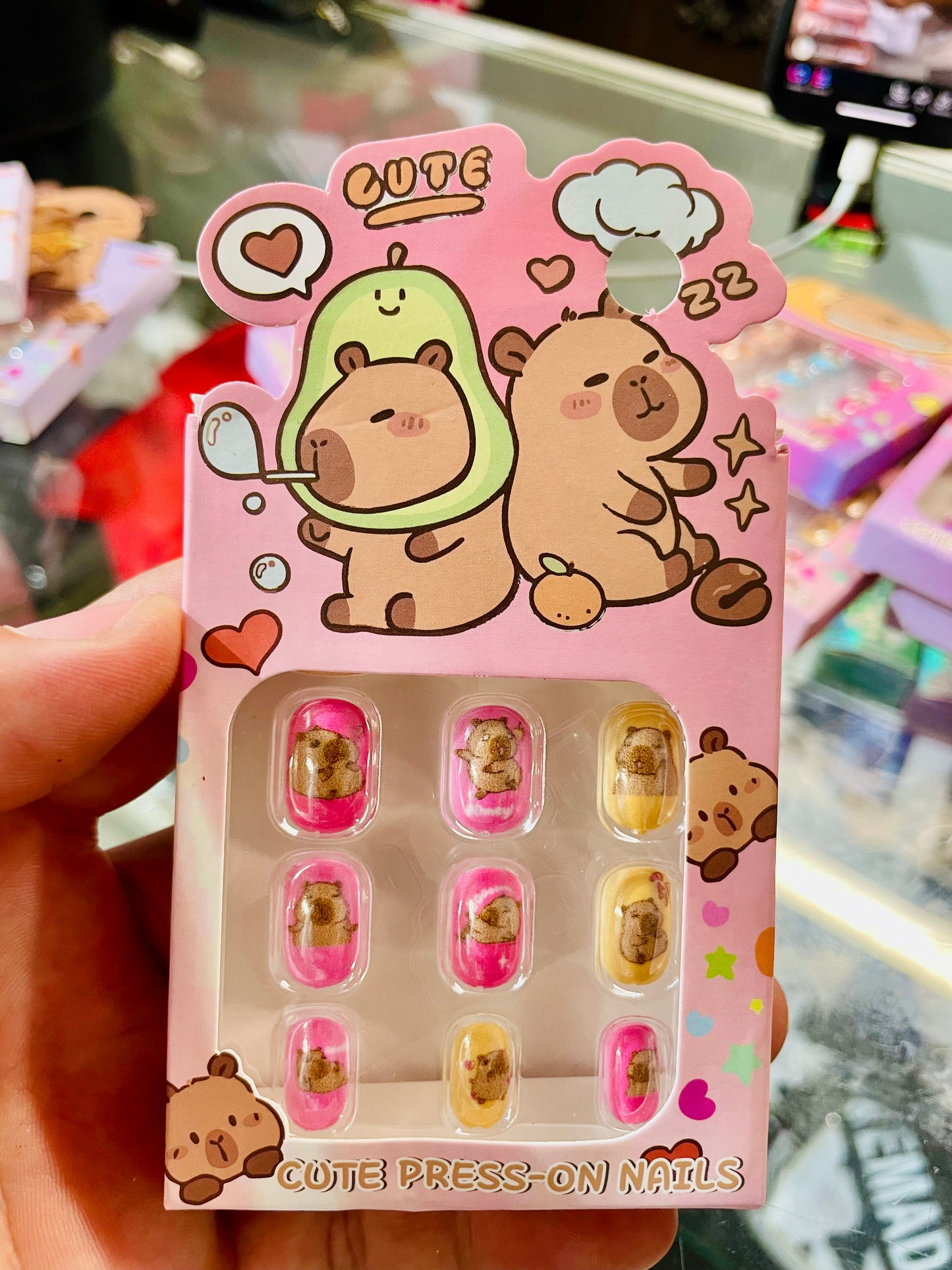 capybara press on nails