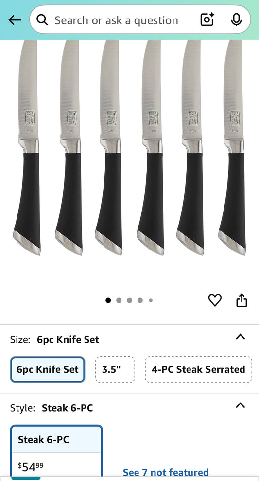 Premium steak knifes