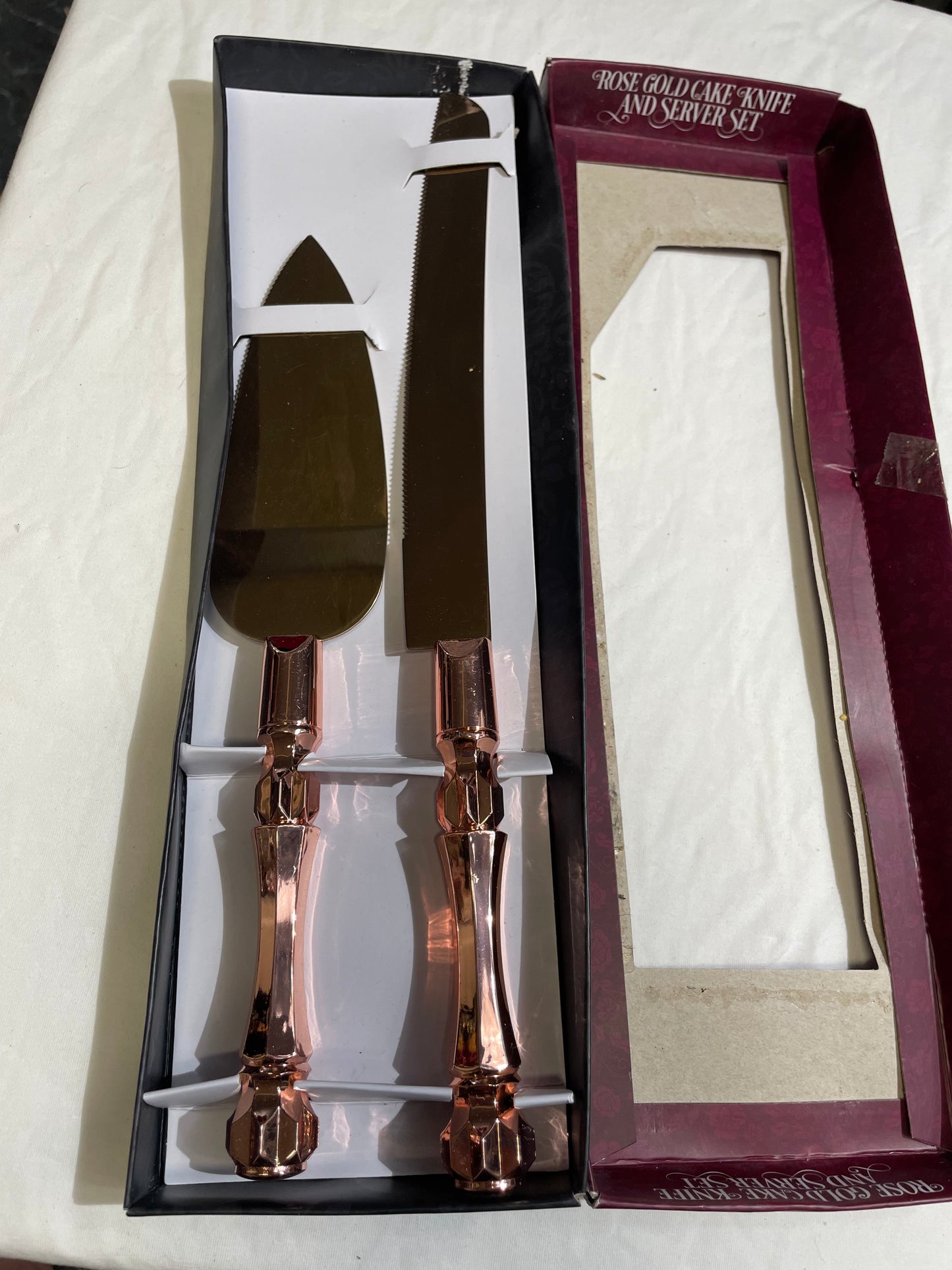 Cake knife & server set