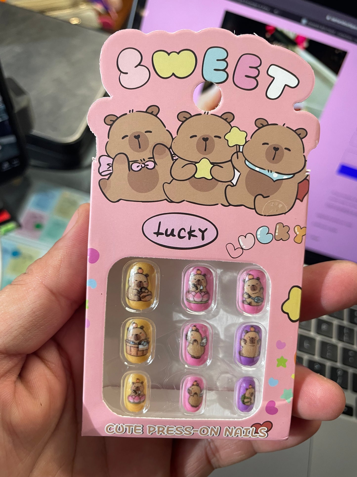 capybara press on nails