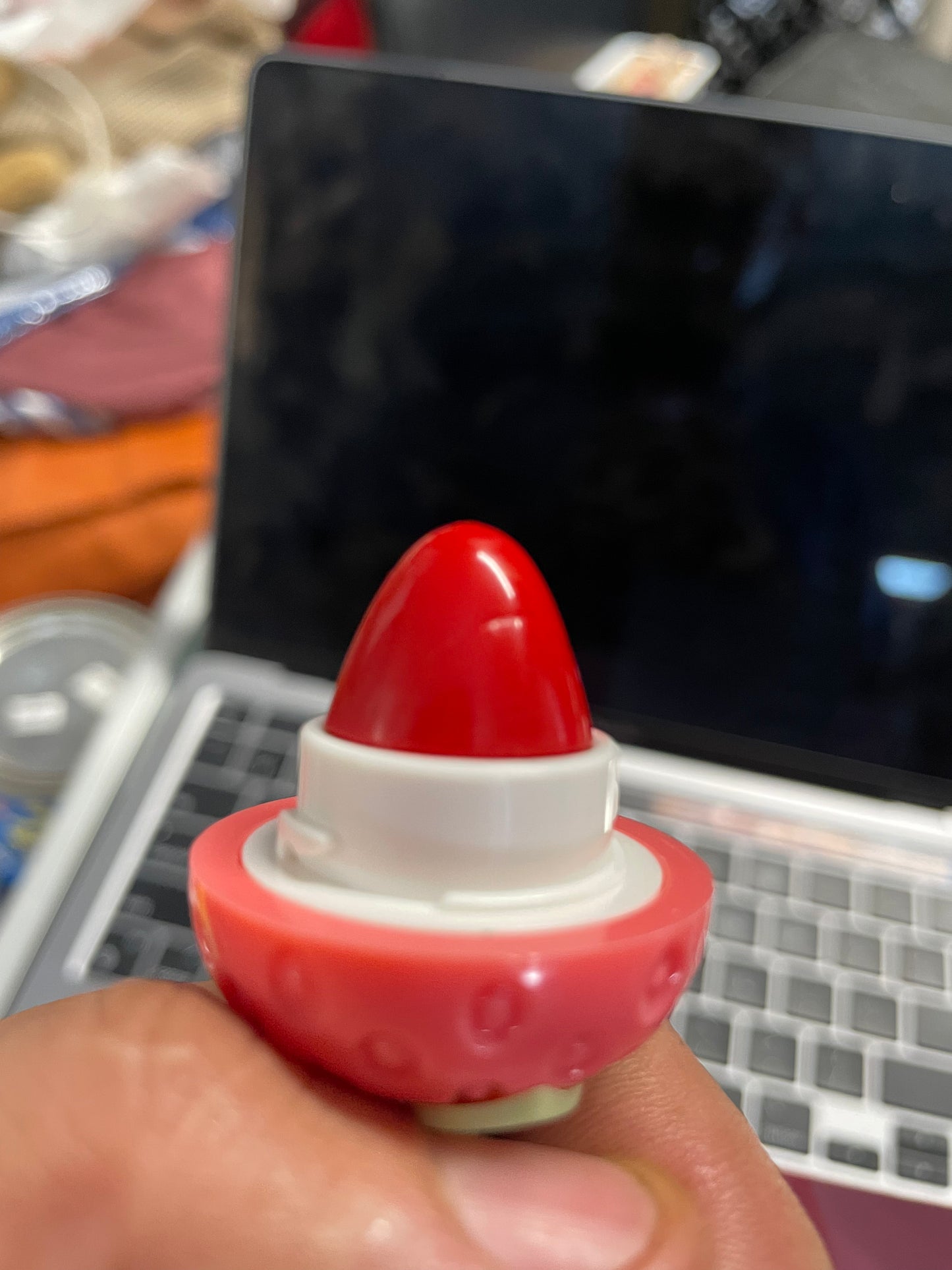 strawberry lip balm