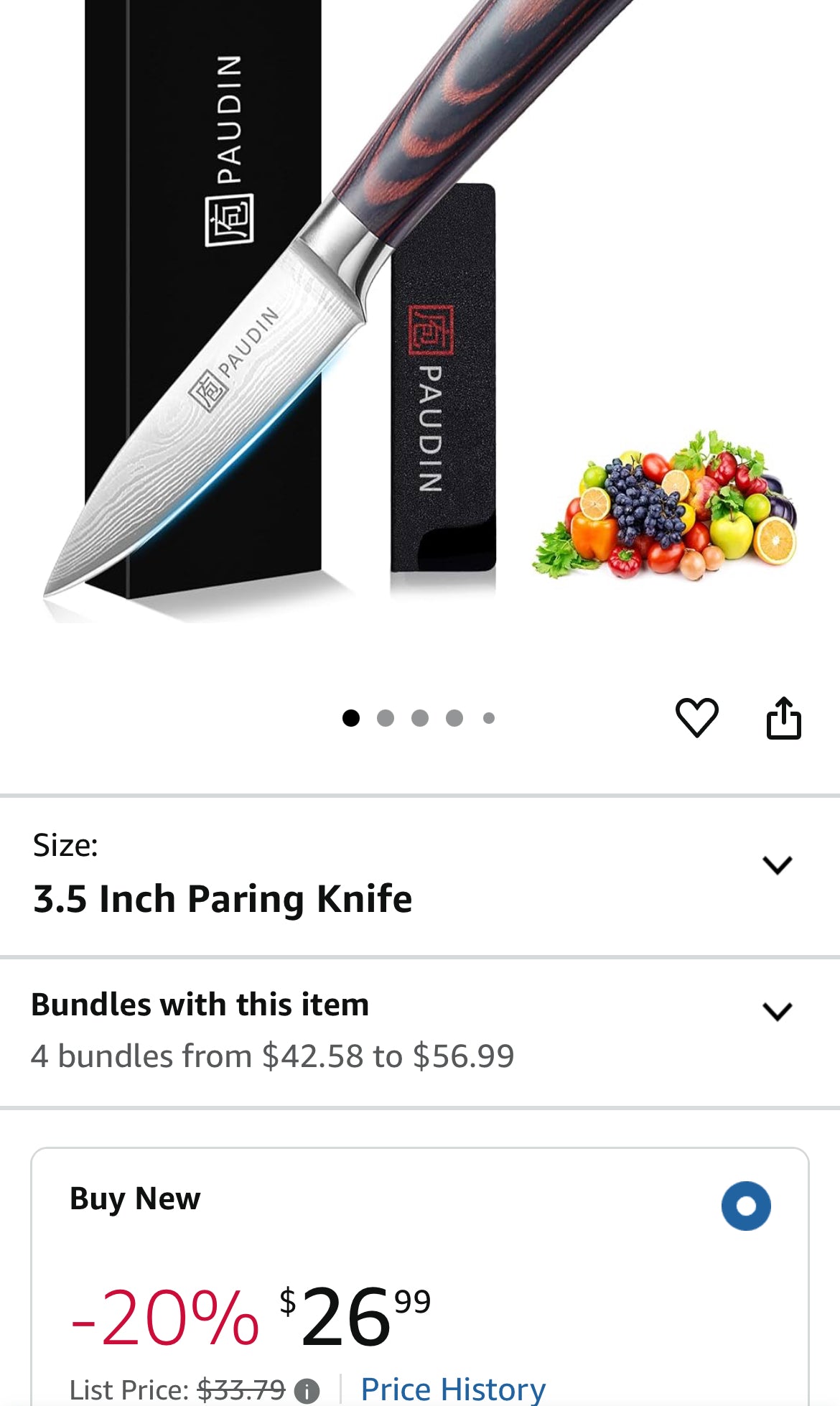 3.5 inch paring knife