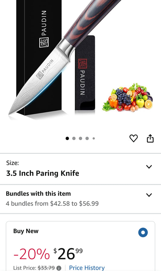 3.5 inch paring knife