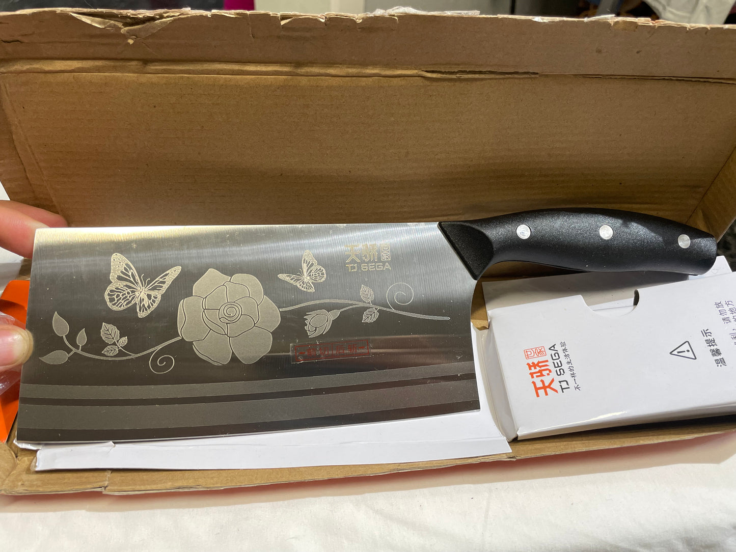 Meat cleaver knife