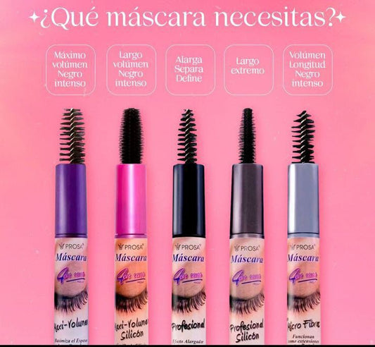 Prosa 4 en 1 Mascara