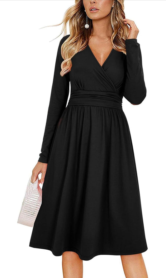 Fall Long Sleeve Dress XL