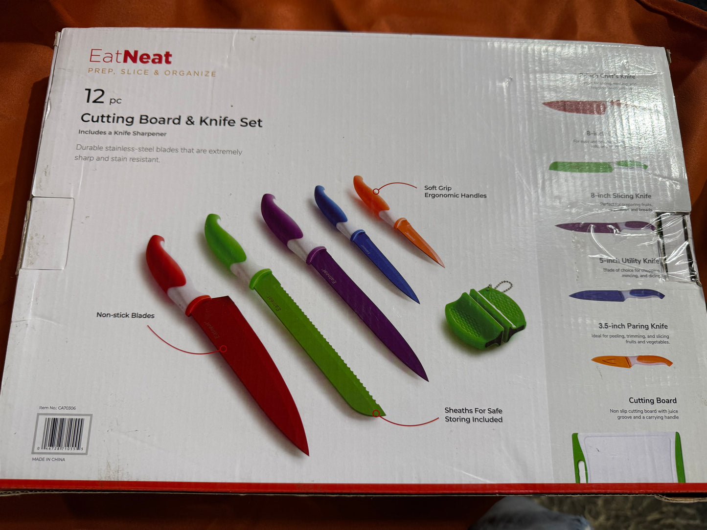 12 pc knife set