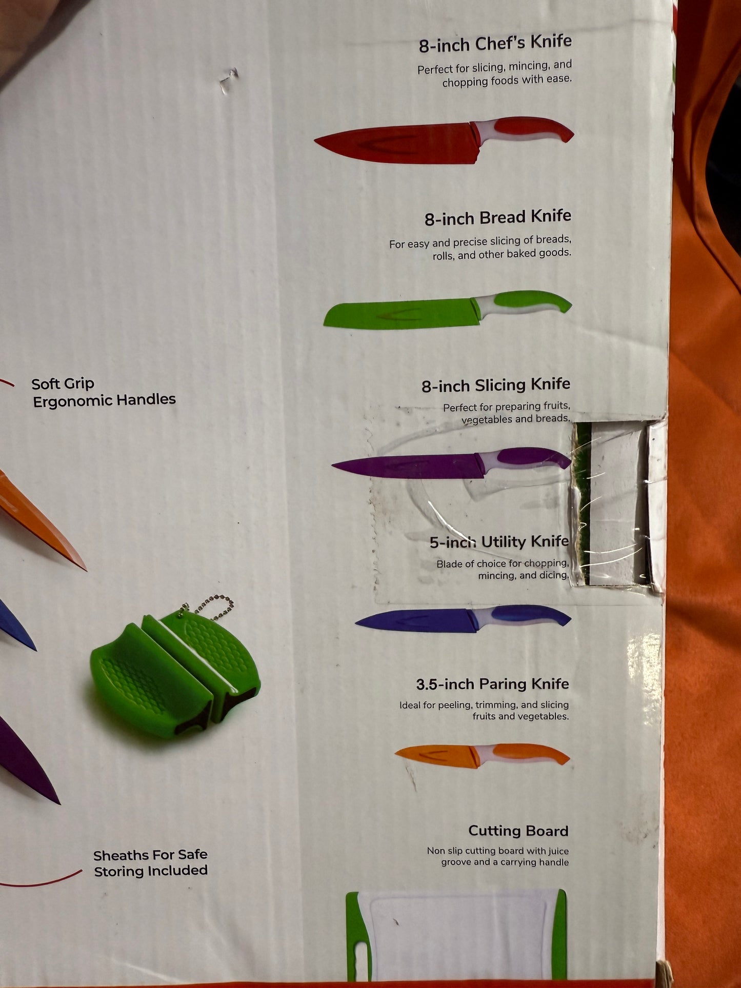 12 pc knife set