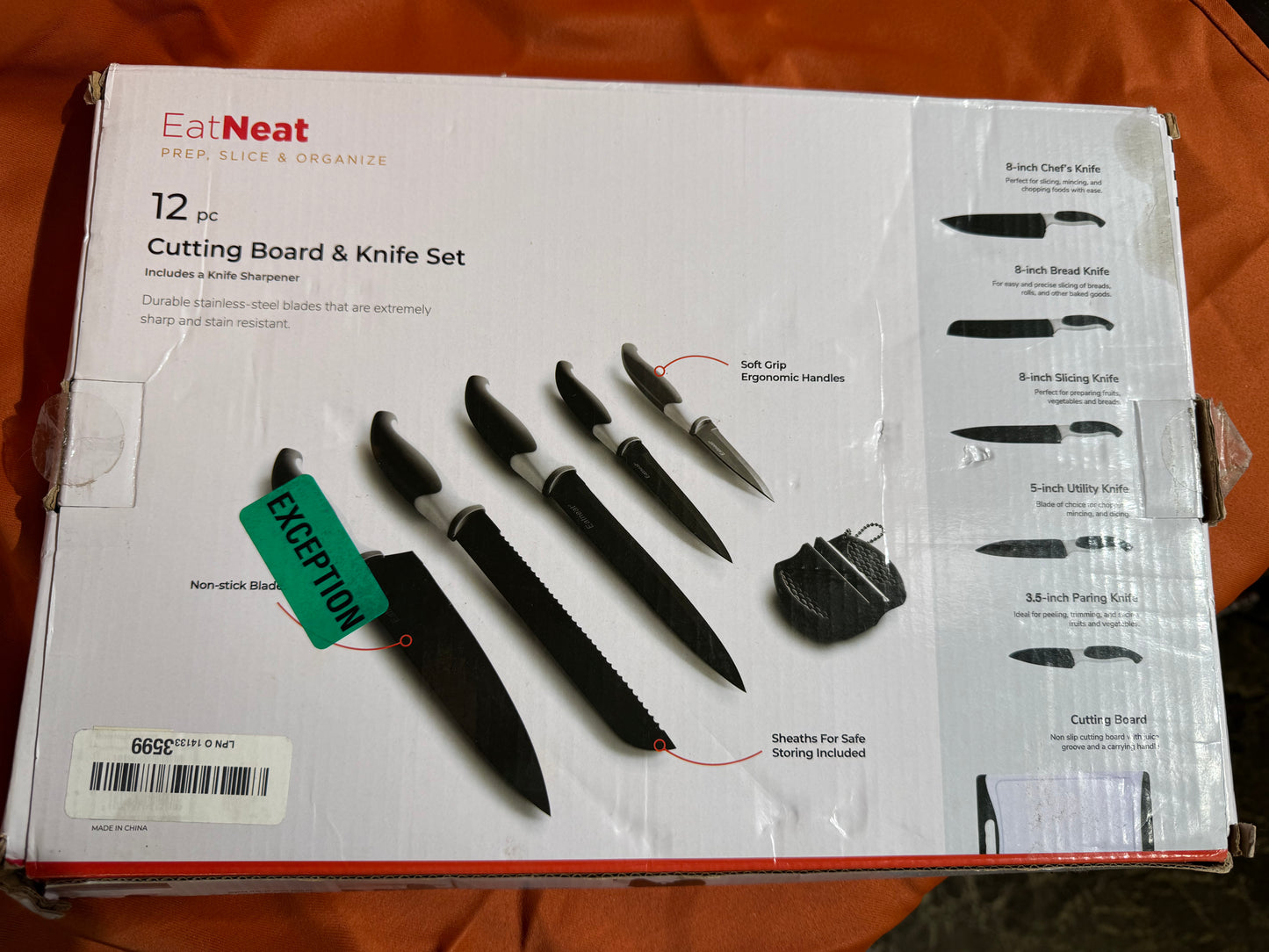 12 pc knife set