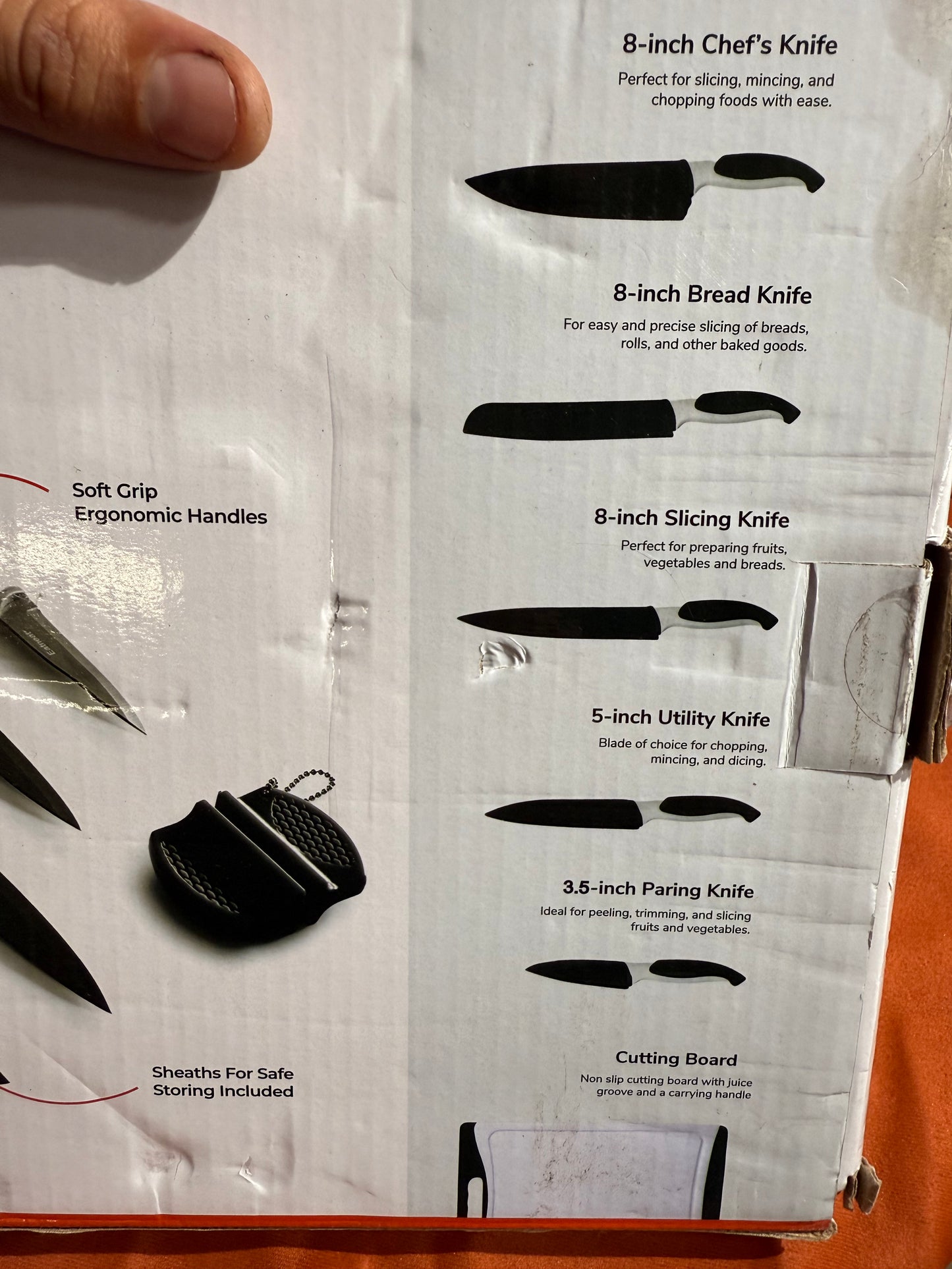 12 pc knife set