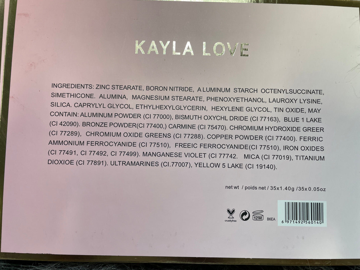 Eye Shadow 35 Colors
