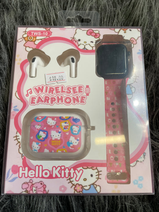 Hello Kitty Smart watch & EarPods