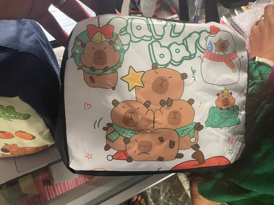 Capibara lunch bag