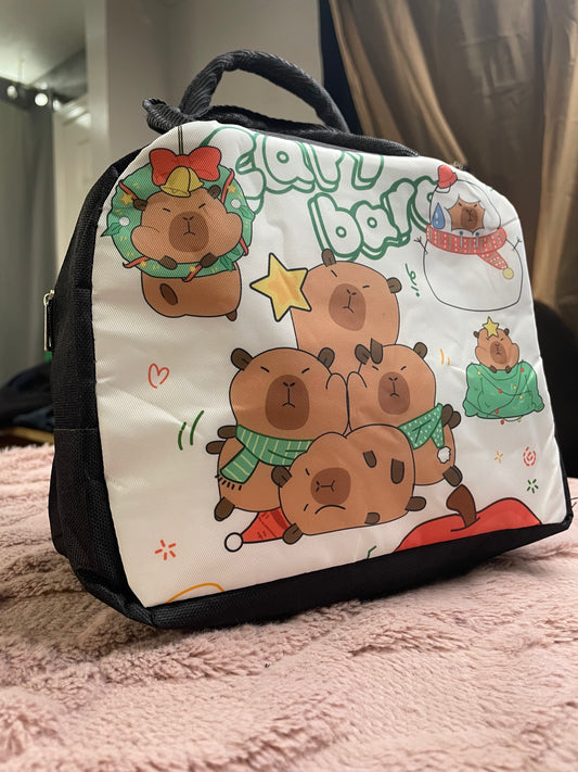 Capibara lunch bag