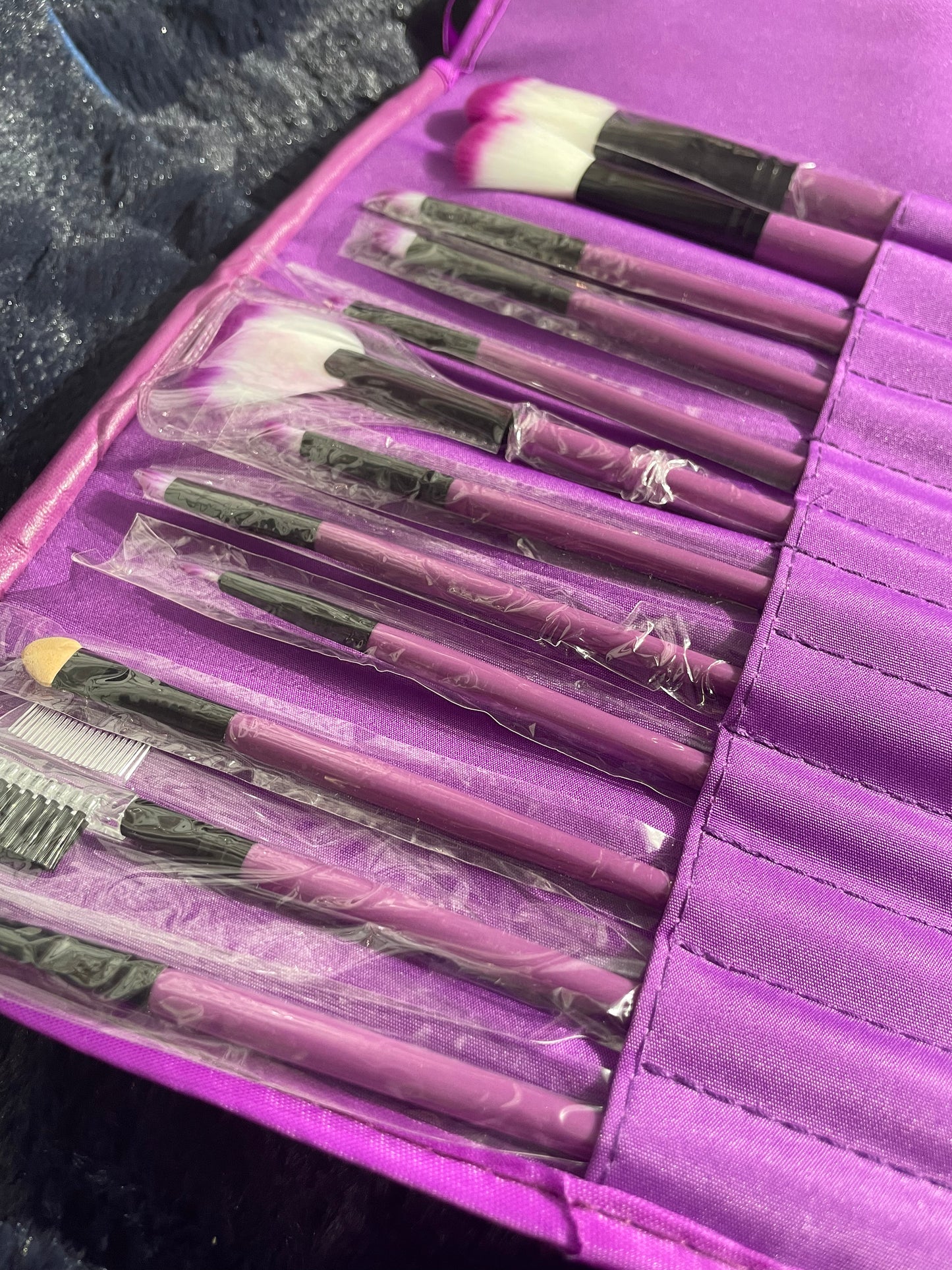 12 Piece Make-up Brush Set
