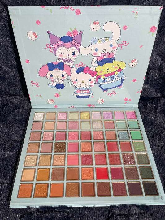 Hello kitty eyeshadow 63 colors
