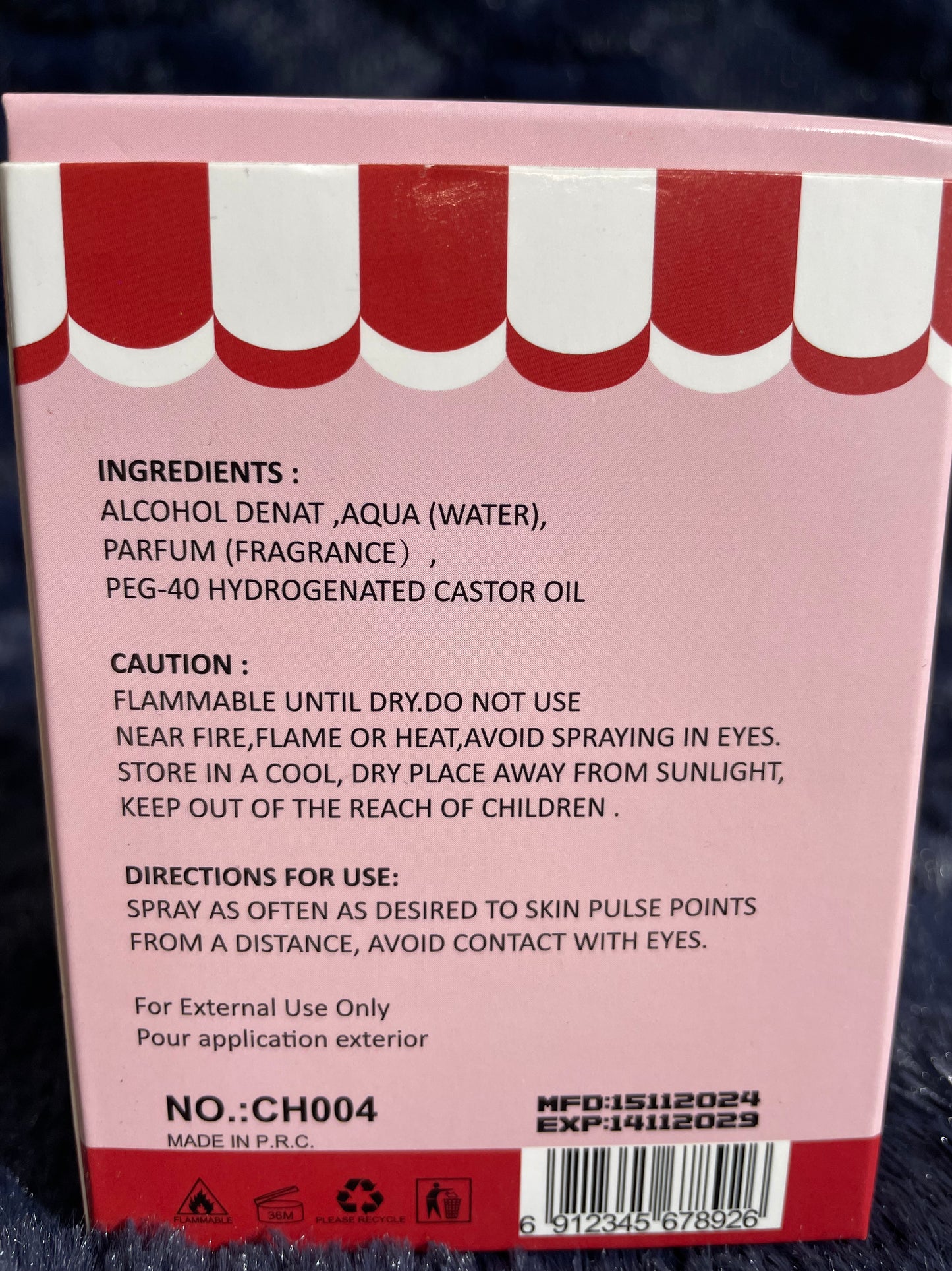 Hello kitty perfume
