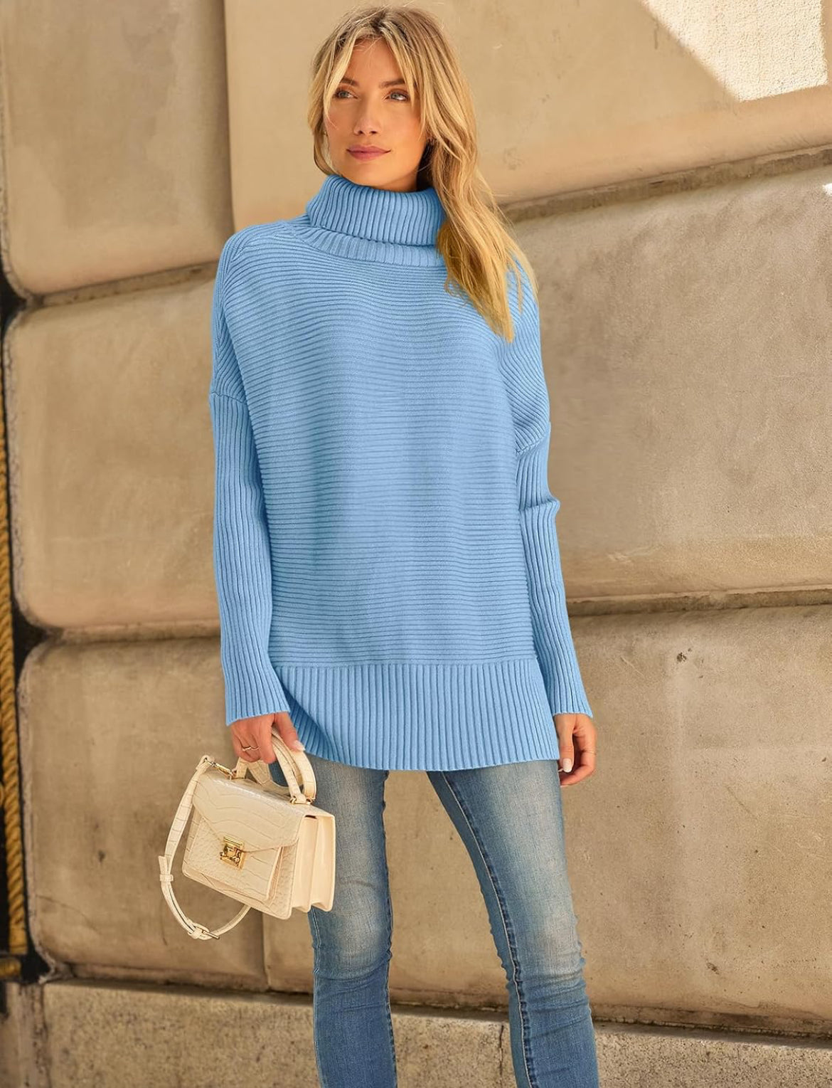 Oversized turtleneck Sweater LARGE