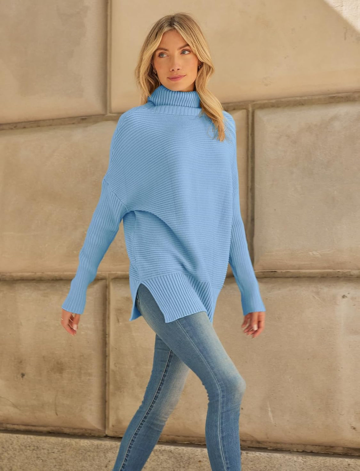 Oversized turtleneck Sweater LARGE