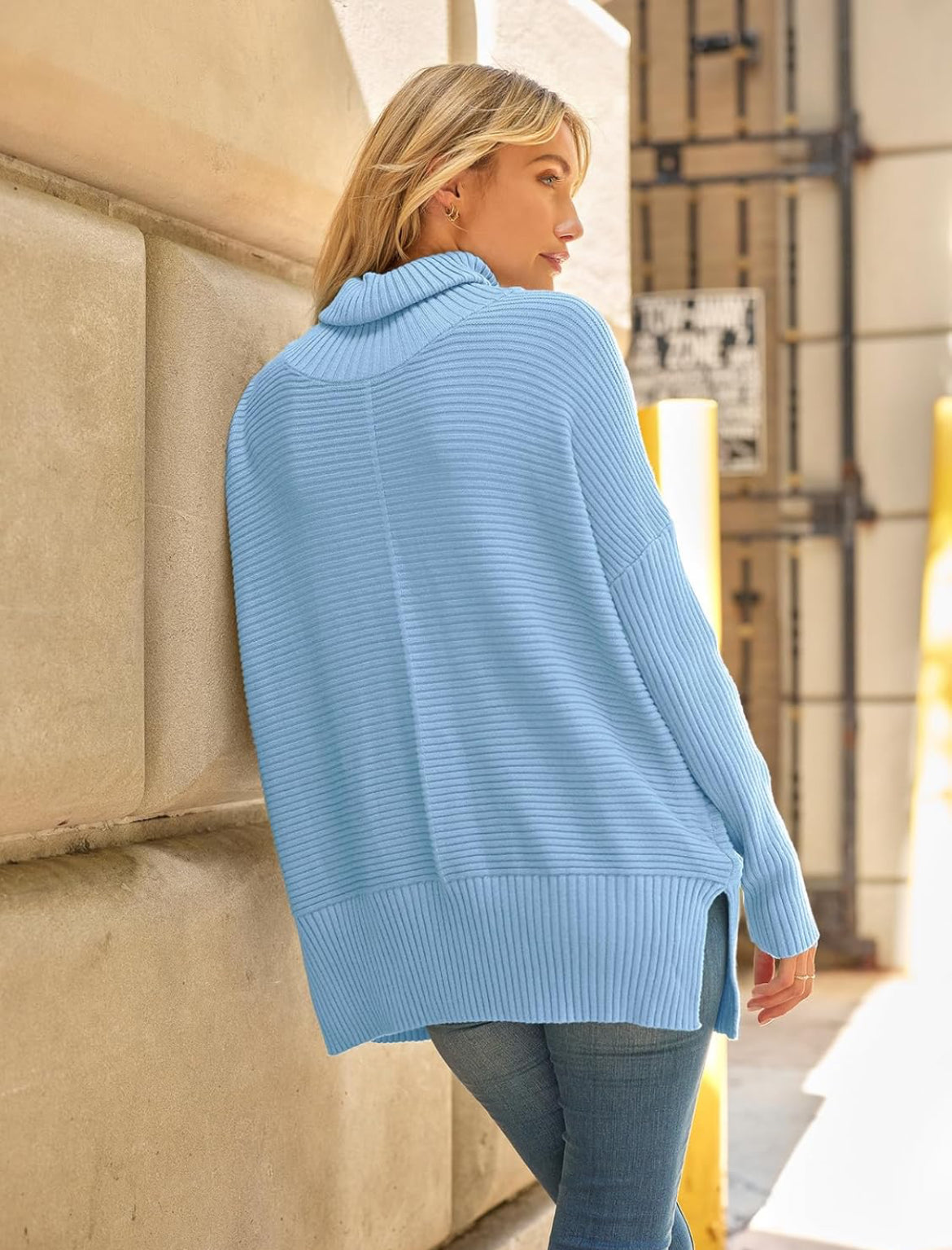 Oversized turtleneck Sweater LARGE