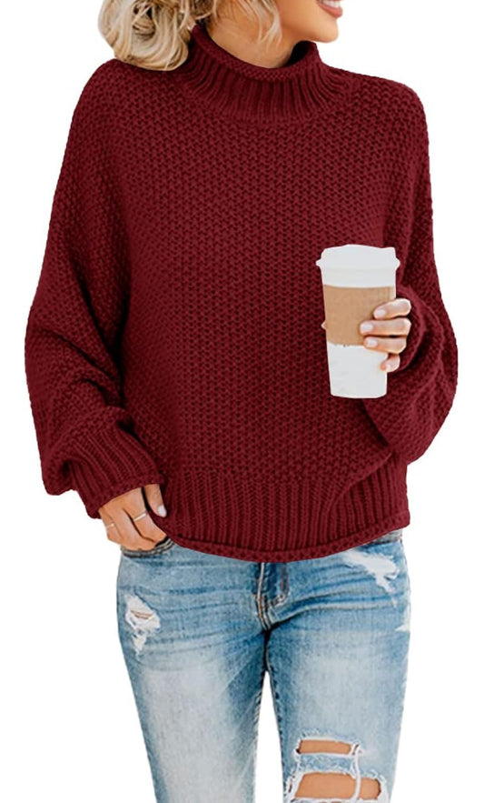 Turtleneck Oversized Sweater MEDIUM