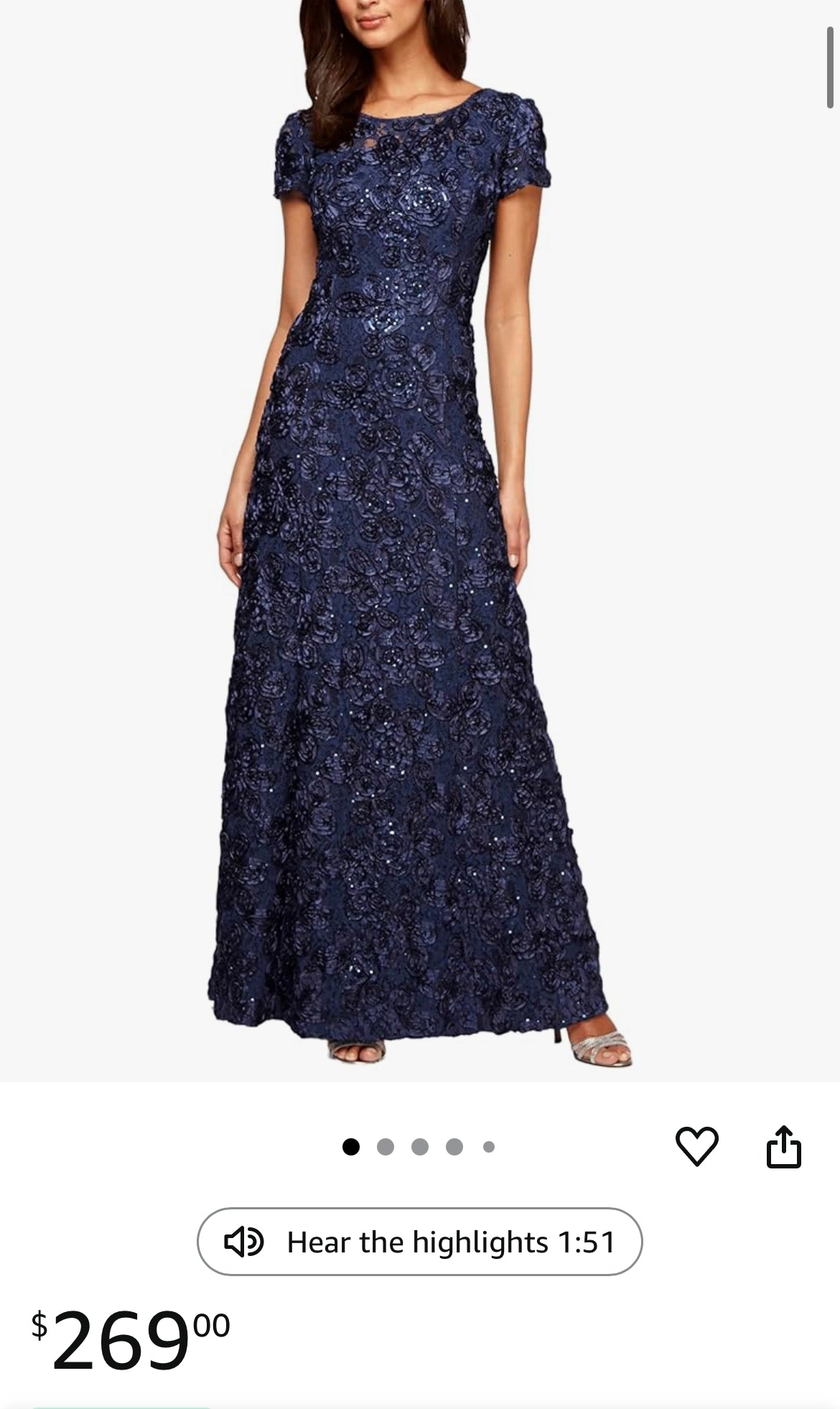 Alex Evening Formal Gown SIZE 14