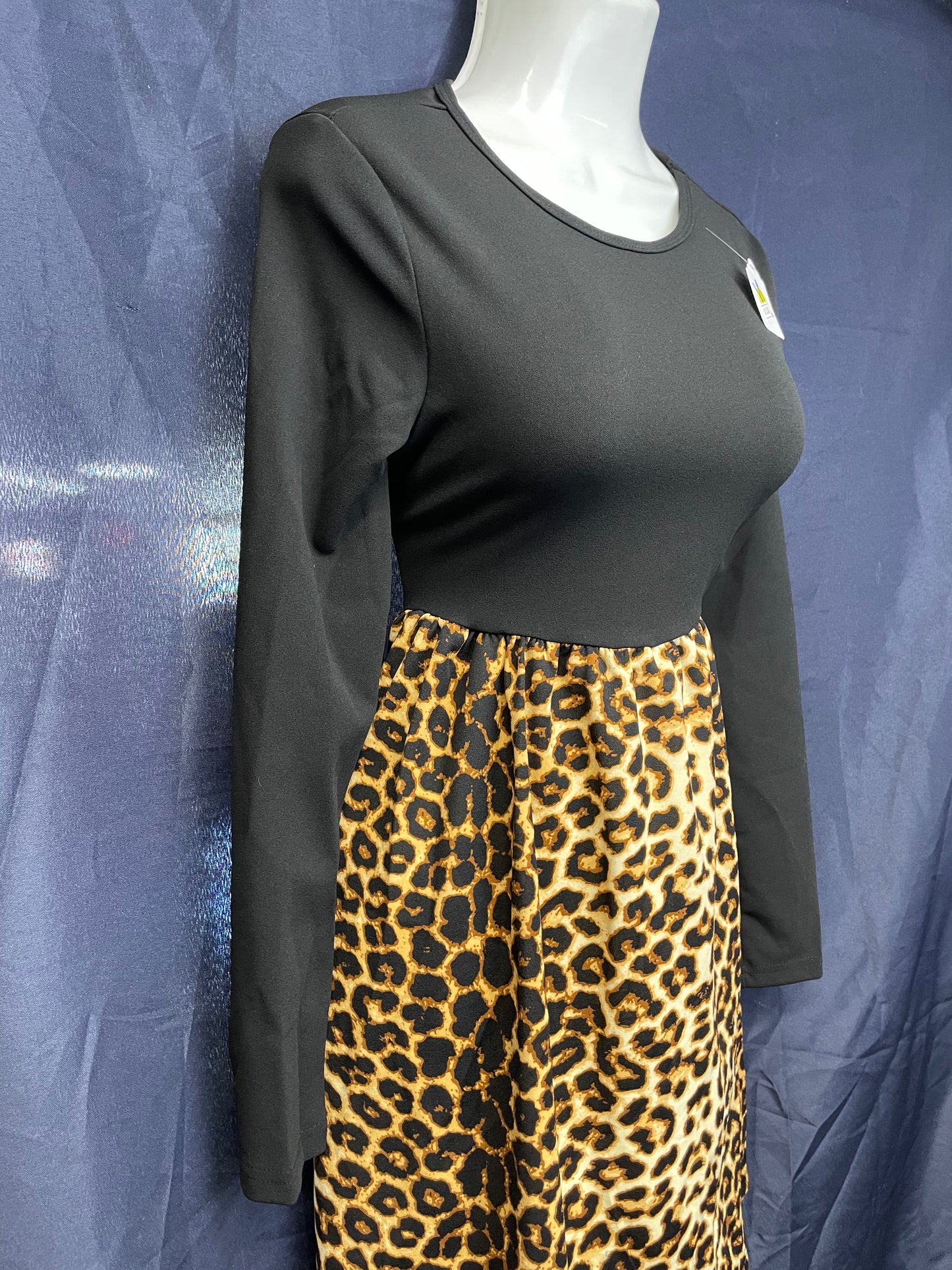 Leopard Print Dress SMALL