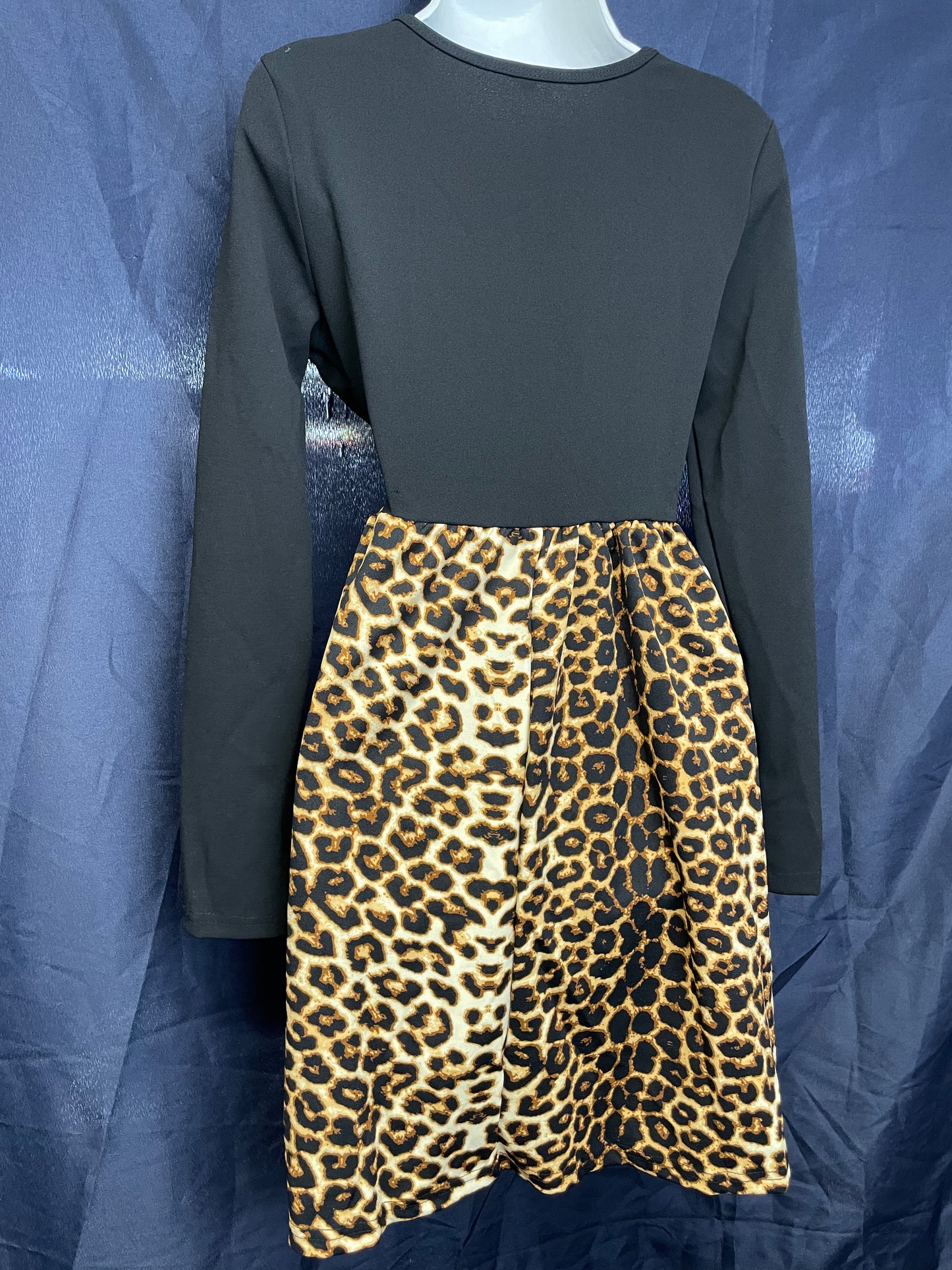 Leopard Print Dress SMALL