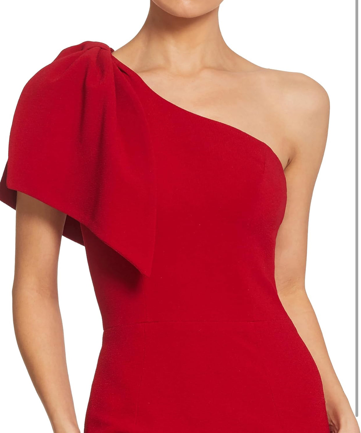 Tiffany one shoulder bow dress XL