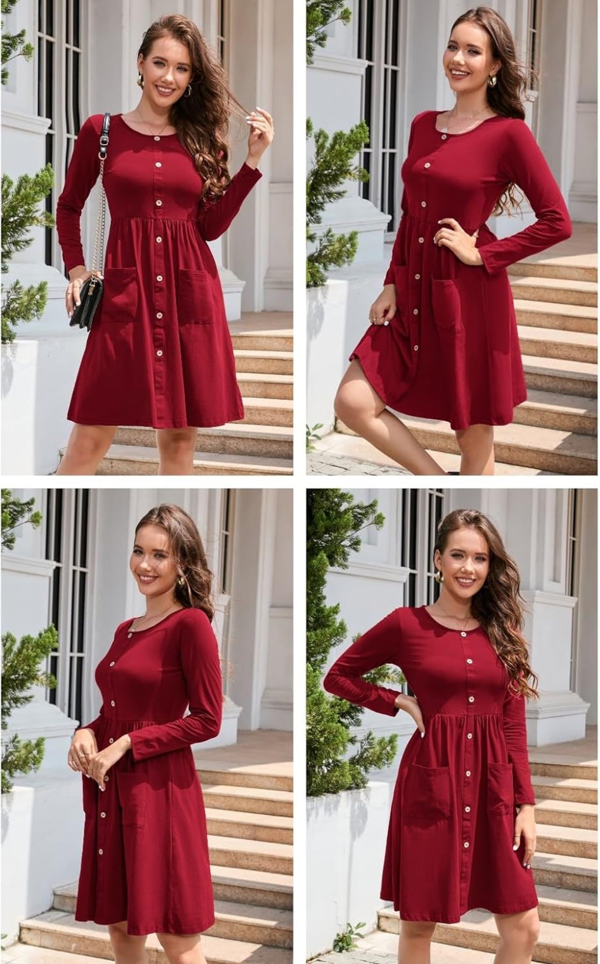 Button Down Dress LARGE