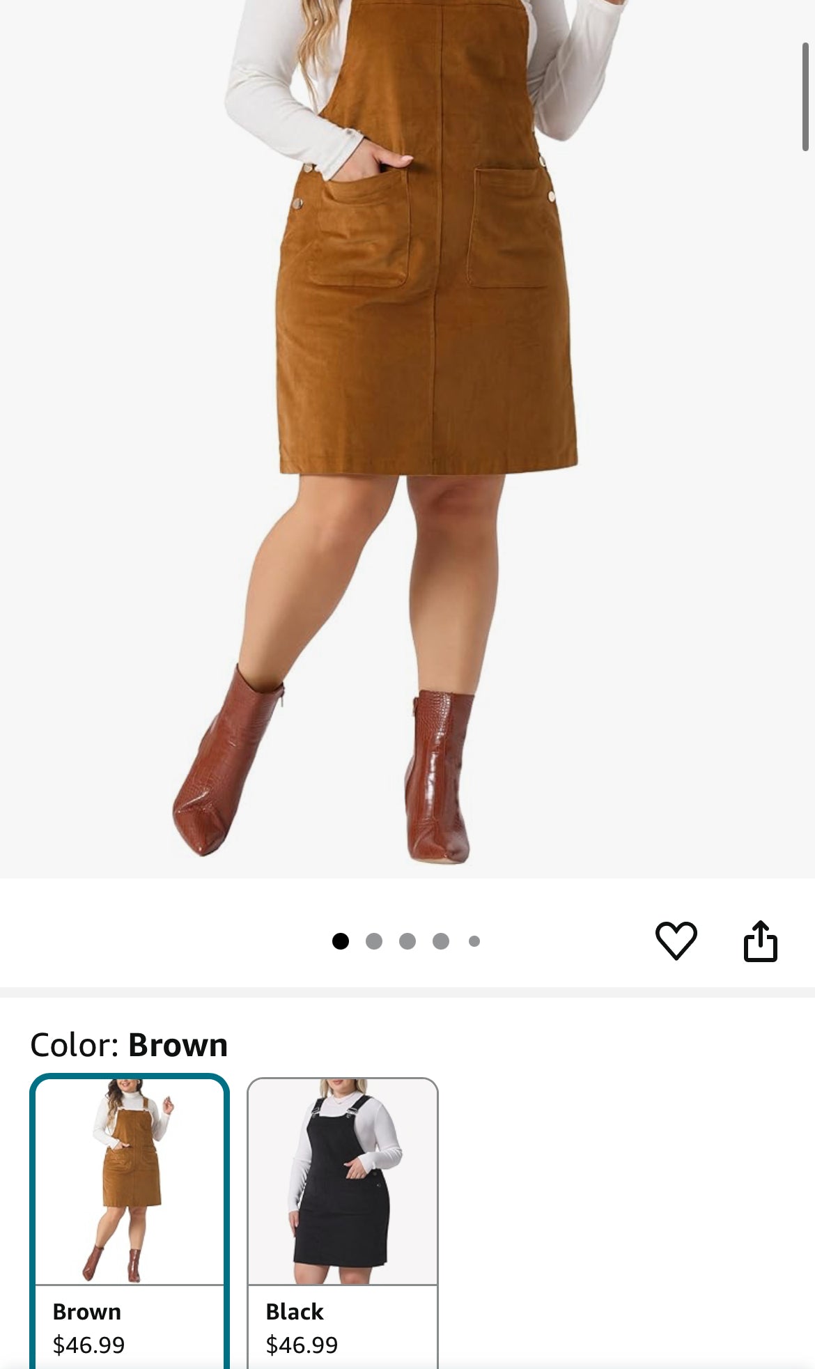 Overalls Dress 4XL