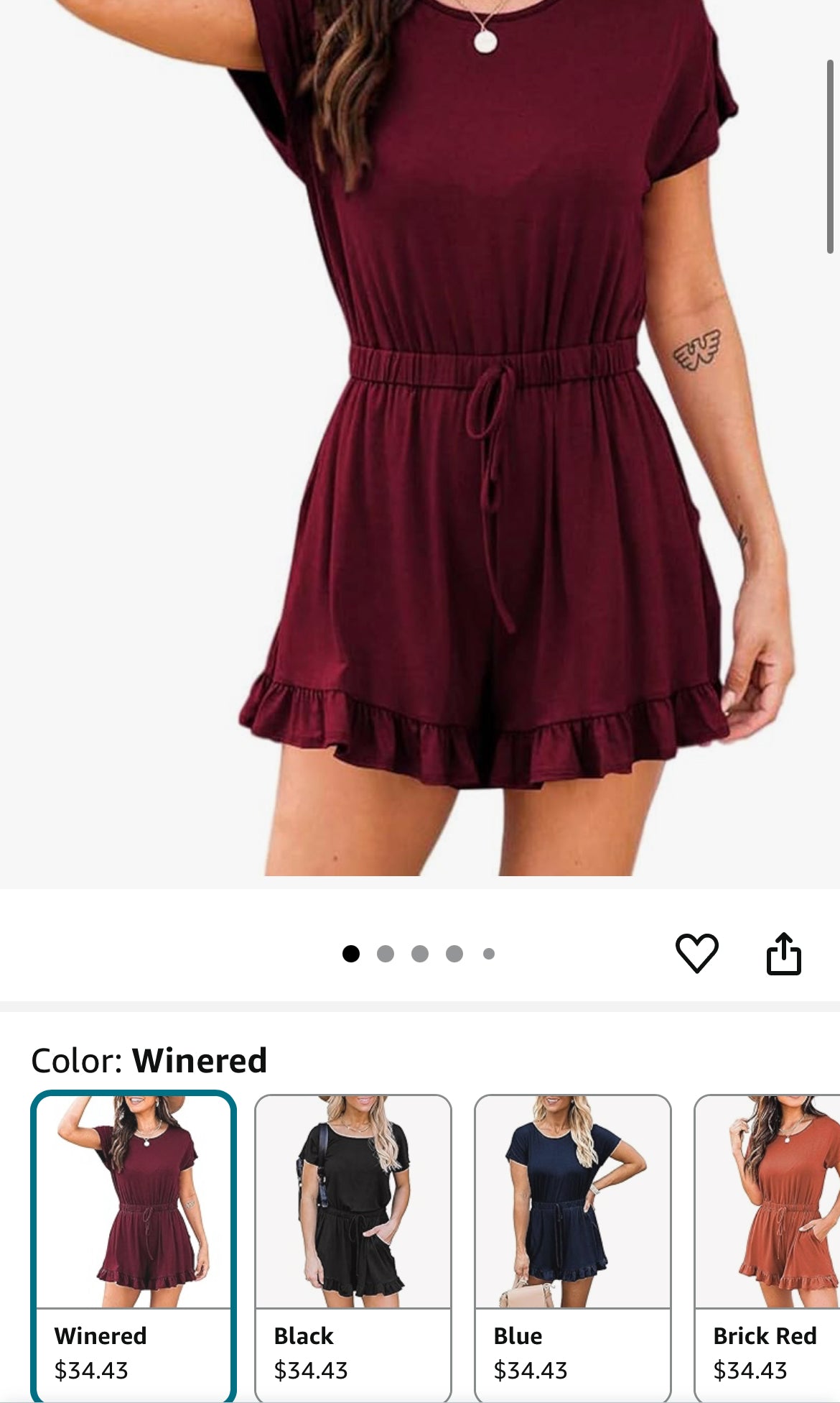 summer romper LARGE